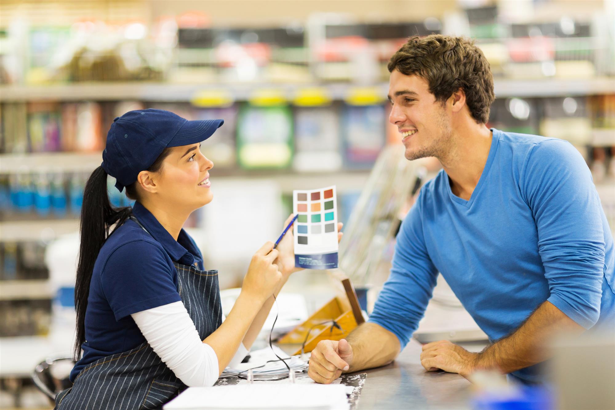 Quality Customer Care for a man