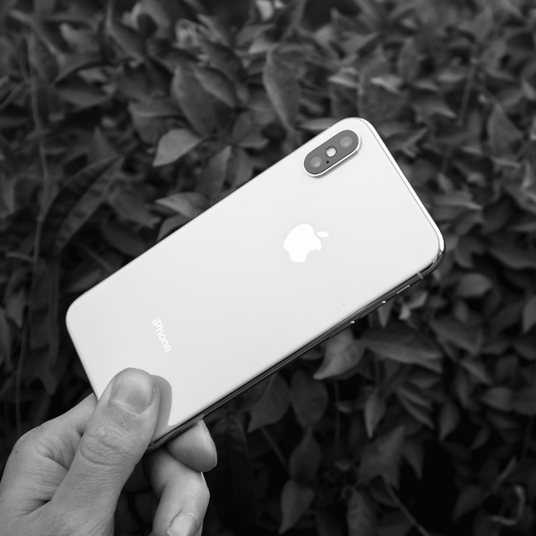 Remote Work & Virtual Receptionist Services on a phone